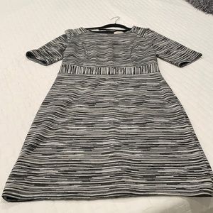 Ann Taylor Loft black and white dress size 8, only worn once